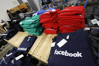 Facebook clothes at company store