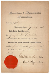 ANA Certificate of Membership