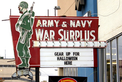 Friedman's Army/Navy Store Neon Sign