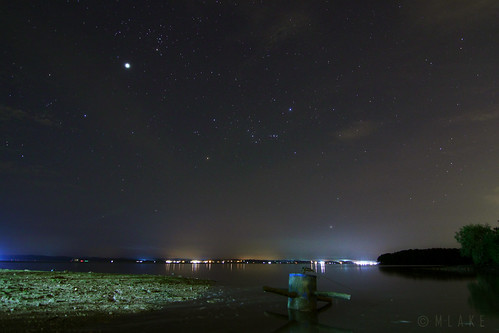 Winter constellations & Jupiter by mohdalfishahrin.blogspot.com