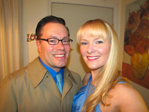 couple in blue