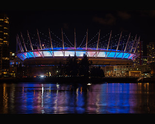 Union Jack Glow at BC Place