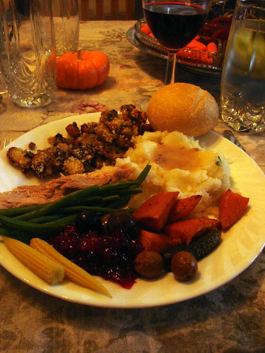 Thanksgiving Plate