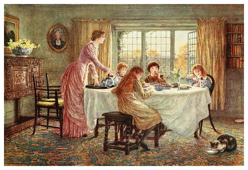 017- El té de los niños-Happy England as painted by Helen Allingham-1903