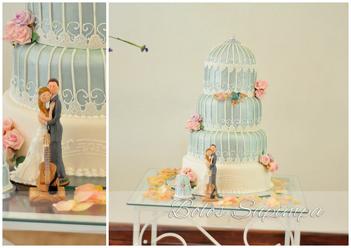Wedding cake by Bolos Supimpa