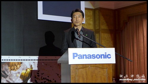 Mr Harry Sasaki, Marketing Director of Panasonic Malaysia