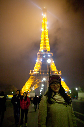 Mon and  The Eiffel Tower