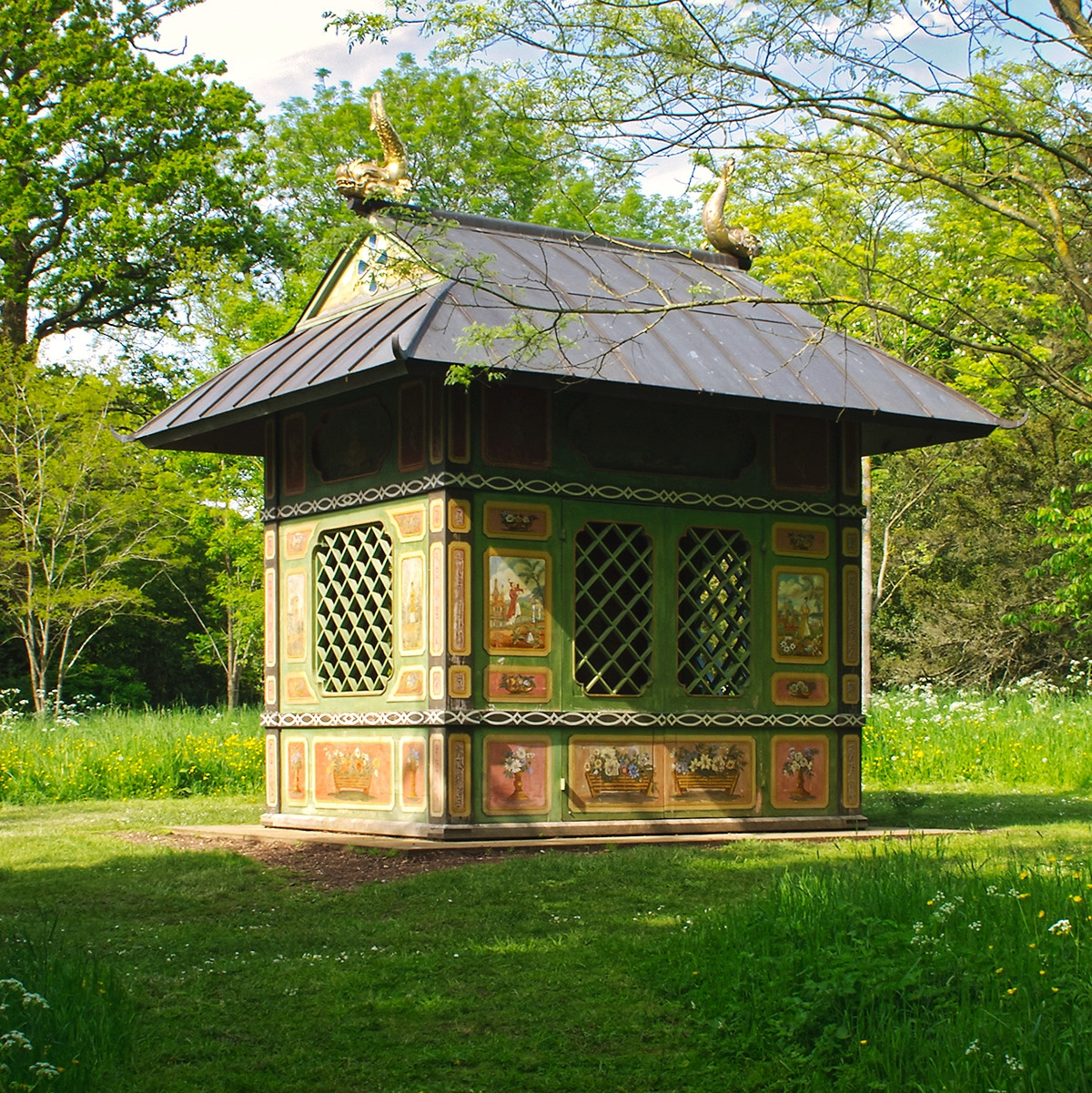 Chinese House, Stowe Landscaped Gardens, Buckinghamshire, England
