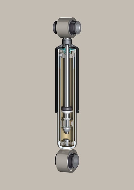 Amortiguador doble tubo con válvula de precarga ZF