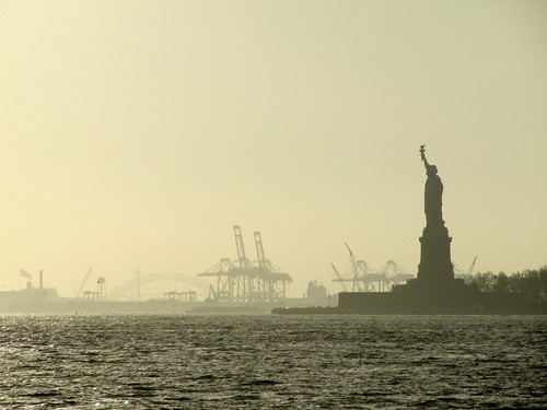 Statue of Liberty in the Fog