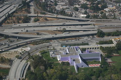 Freeways and Purple Buildings