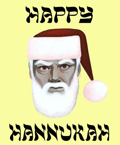 SCARY SANTA HANNUKAH GREETING by Colonel Flick/WilliamBanzai7