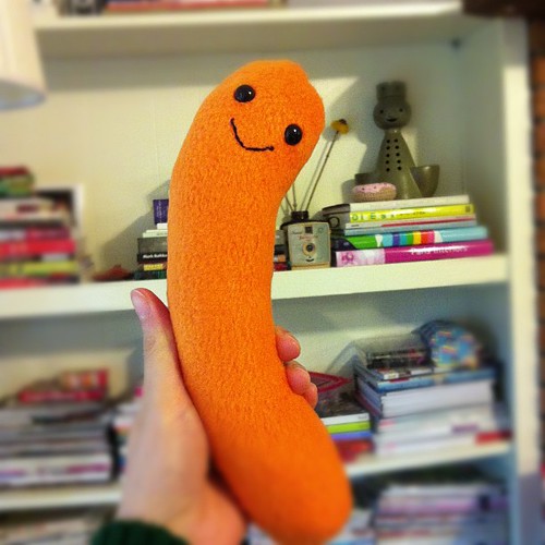 Photograph of my cheese doodle!