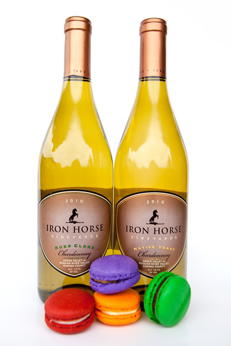 Iron Horse Rued Clone Chardonnay 2010 and Iron Horse Native Yeast 2010
