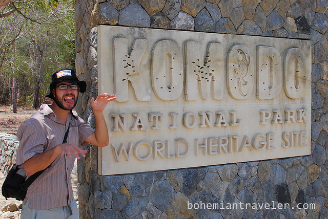 Stephen at Komodo National Park