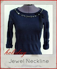 how to make a jewel neckline
