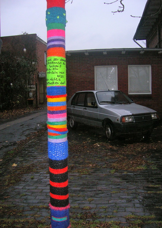 Yarn Bomb - Those Colors Just POP!