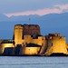 Bourtzi Fortress at Twilight, Nafplio, Greece