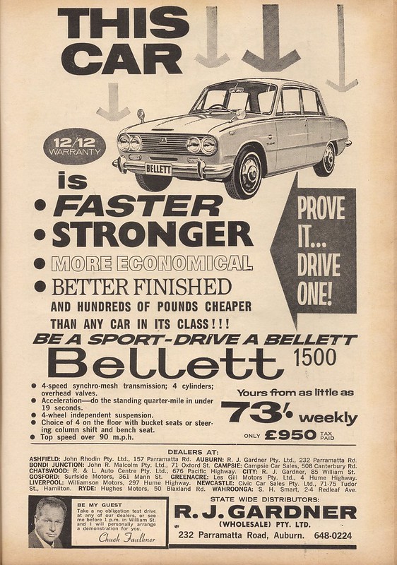 Izusu 1964 advertisement