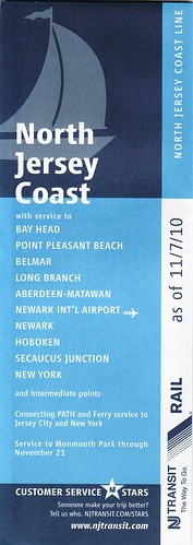 north jersey coast schedule