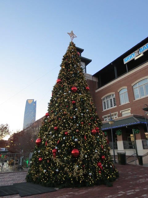 Bricktown Christmas Tree