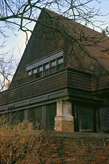 Frank Lloyd Wright Home and Studio (pre and during restoration)