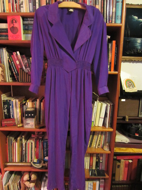 XL/1X Vintage Purple Jumpsuit $40 (#34)
