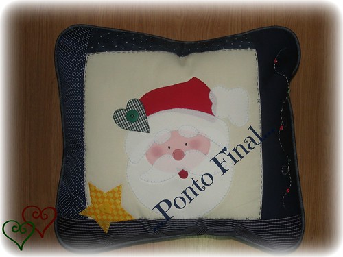 ...Almofada de Natal... by Ponto Final - Patchwork