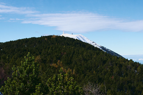 The peak