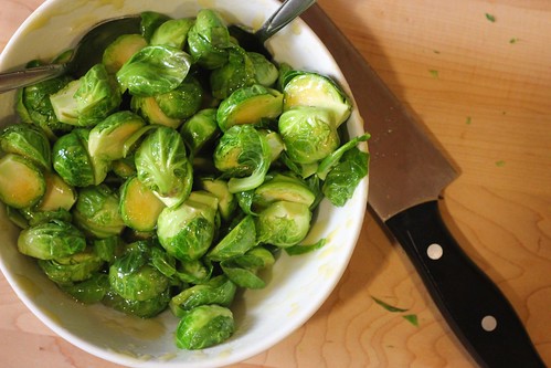 Honey Roasted Brussels Sprouts