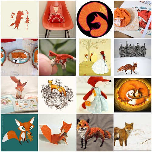 Friday Funspiration: lots of foxes