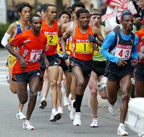 Maratón de Fukuoka 2006 - Haile Gebr