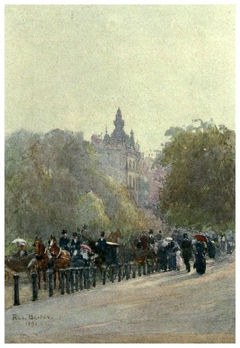 003-El Paseo en Hyde Park-Familiar London (1904)-Rose Barton