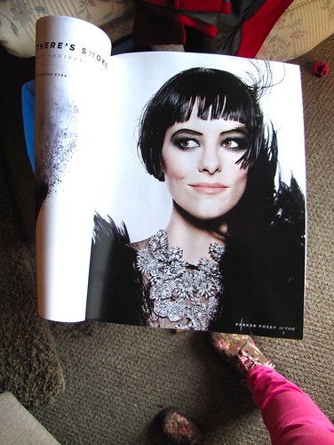 Parker Posey looking gorgeous in the Sephora catalog by EP Holcomb