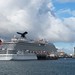 Fotos del crucero Carnival Breeze en el puerto de La Luz y de Las Palmas en Gran Canaria