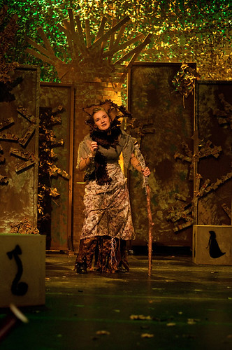 Caroline Hickling (Witch) in Eusog's production of Into the Woods. Photo credit: Mihaela Bodlovic @ aliceboreasphotography.com