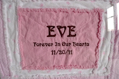 on Eve's first birthday