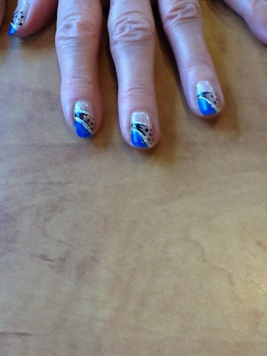 Grandma got her nails done!
