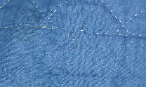 Mystery Marks on Antique Quilt
