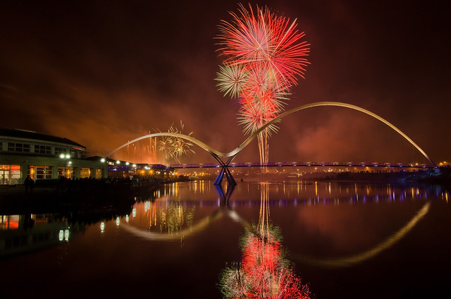 Stockton on Tees Fireworks 2012.