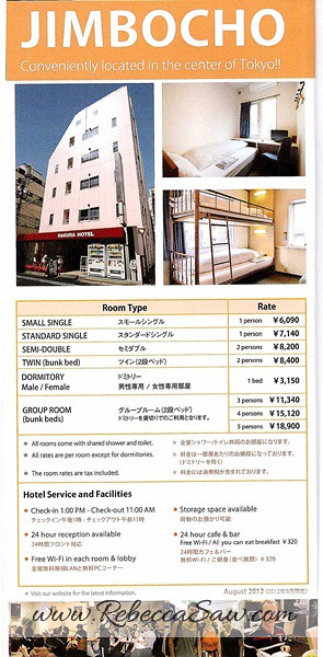 Daily Stay in Tokyo Sakura H-Hostel 6