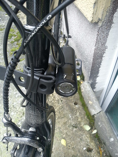 contour camera mounted at bike frame