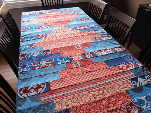 practical Patchwork Tablecloth