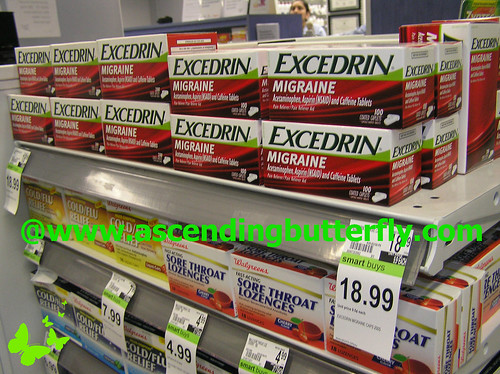 Excedrin Migraine in store Display 02 at Duane Reade Herald Square WATERMARKED