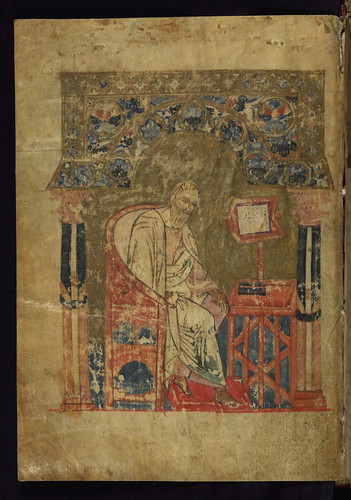 Gospel Book, The Evangelist John, Walters Manuscript W.523, fol. 4v by Walters Art Museum Illuminated Manuscripts
