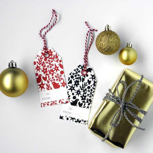 Free printable christmas gift tags