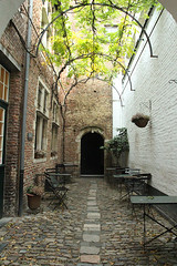 Antwerp courtyard