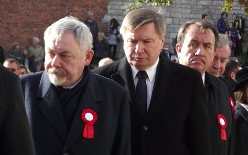 Jacek Majchrowski i Jerzy Miller