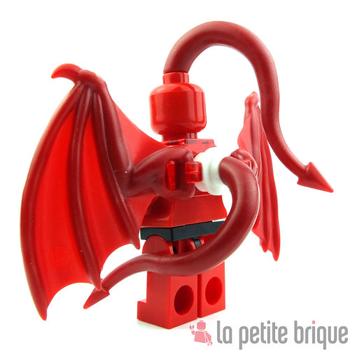 Lego Minifig Custom Demon by LaPetiteBrique.com