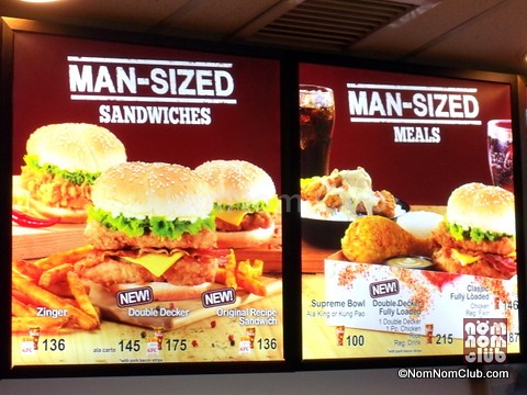 Man-Sized Meals & Sandwiches